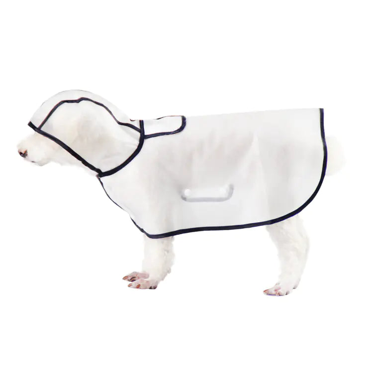 TPU Dog Raincoat for Small Breeds - In Stock