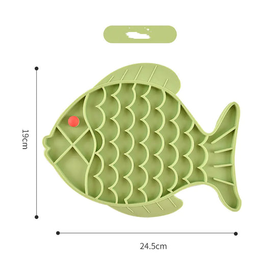 Silicone Slow Food Plate for Dogs