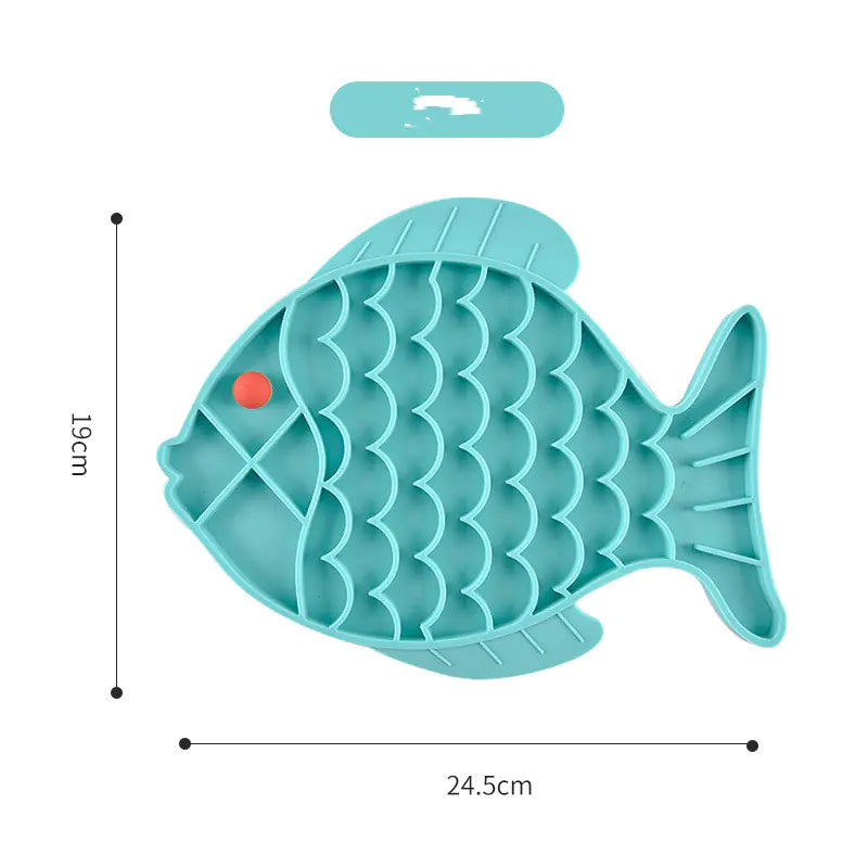 Silicone Slow Food Plate for Dogs