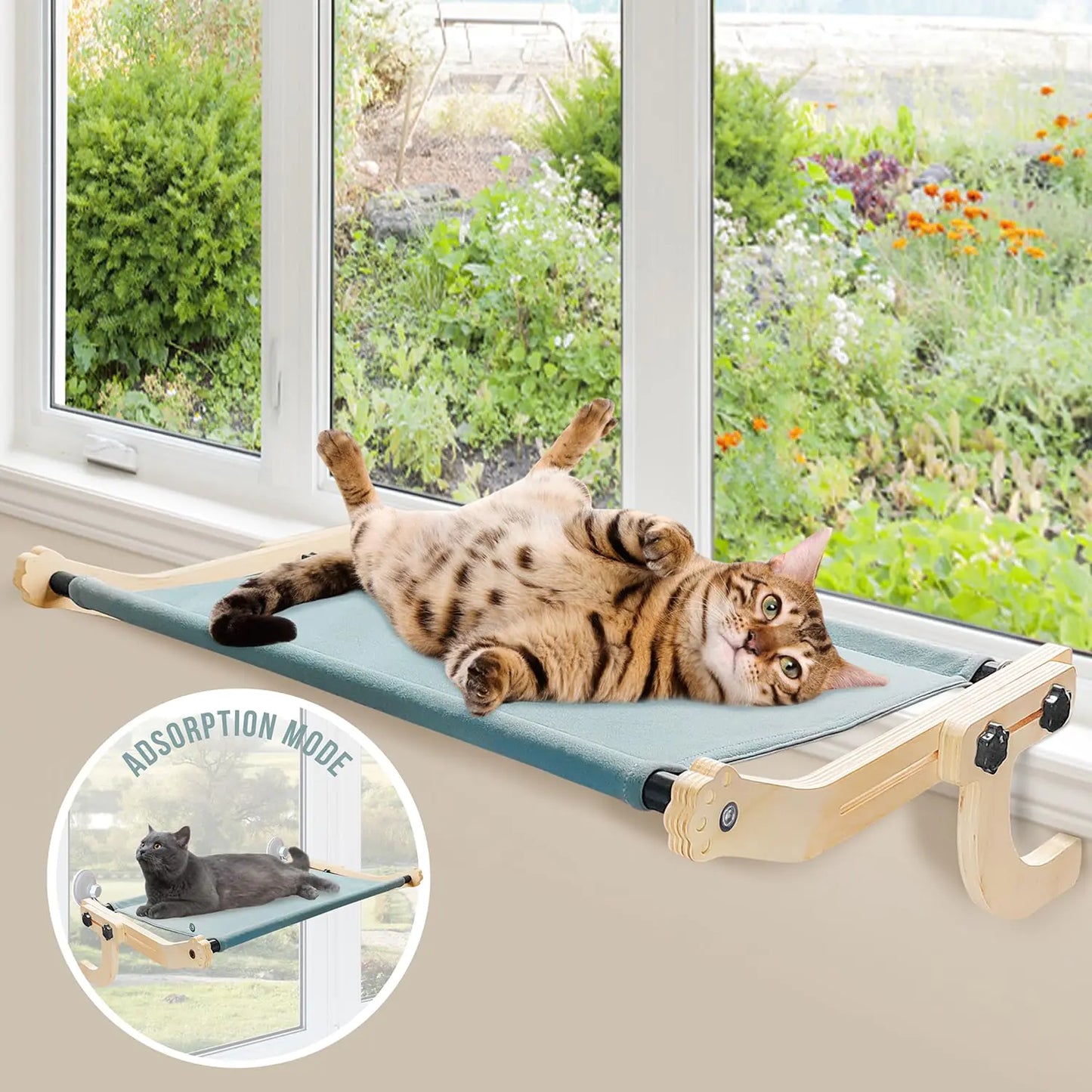 Cat Window Hammock(2 in 1)