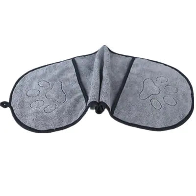 Ultra-Absorbent Microfiber Pet Bath Towel for Dogs and Cats