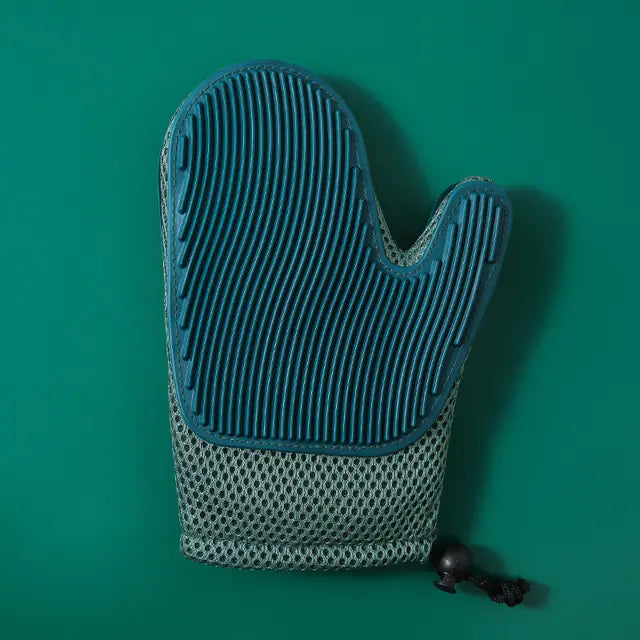 Silicone Gloves and Pet Hair Removal Brushes