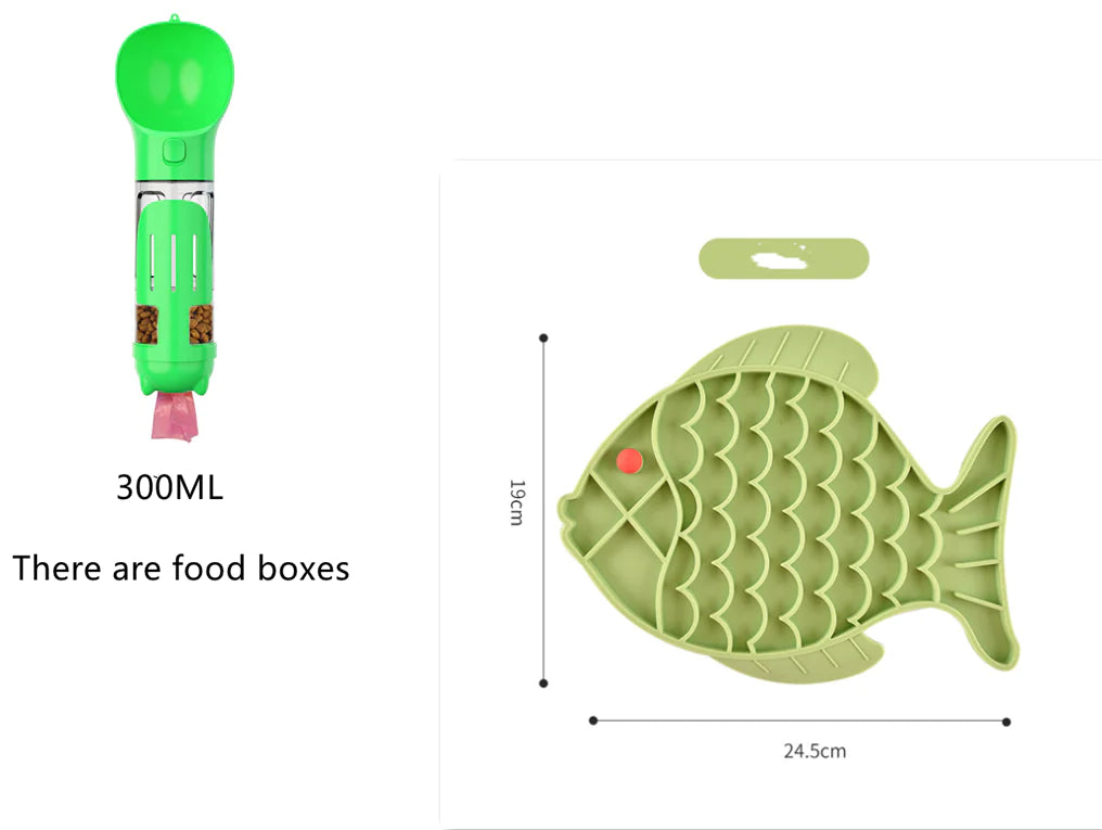 Silicone Slow Food Plate for Dogs
