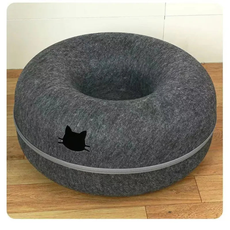 Pawspire™ Cat Tunnel Bed – Bestseller 🐾